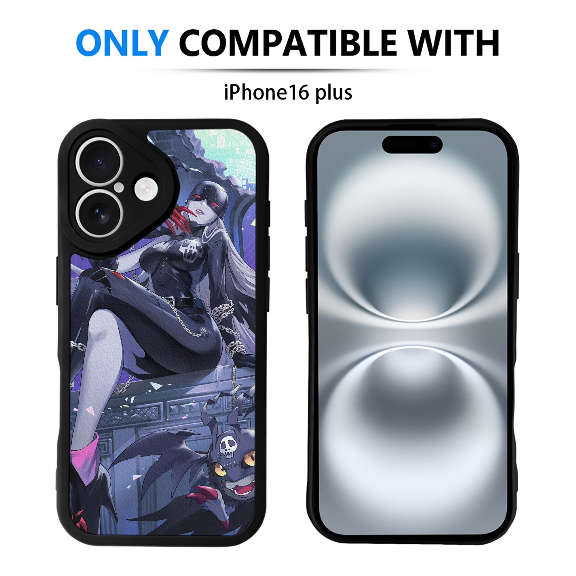 （画像用） Digimon デジタルモンスター/デジモン 【iPhone 16シリーズ対応】シリコンスマホケース（レザー調） 材質：シリコン